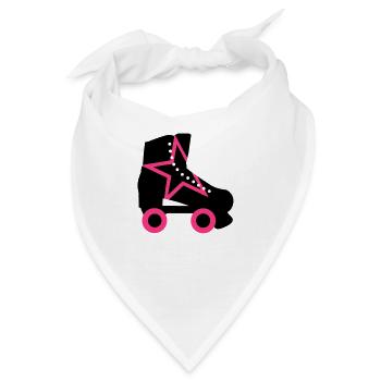 rollschuh - Bandana - Weiß - Vorne