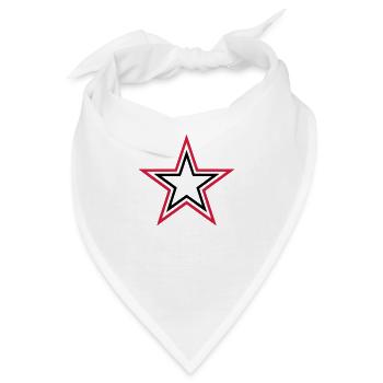 stars - Bandana - Weiß - Vorne