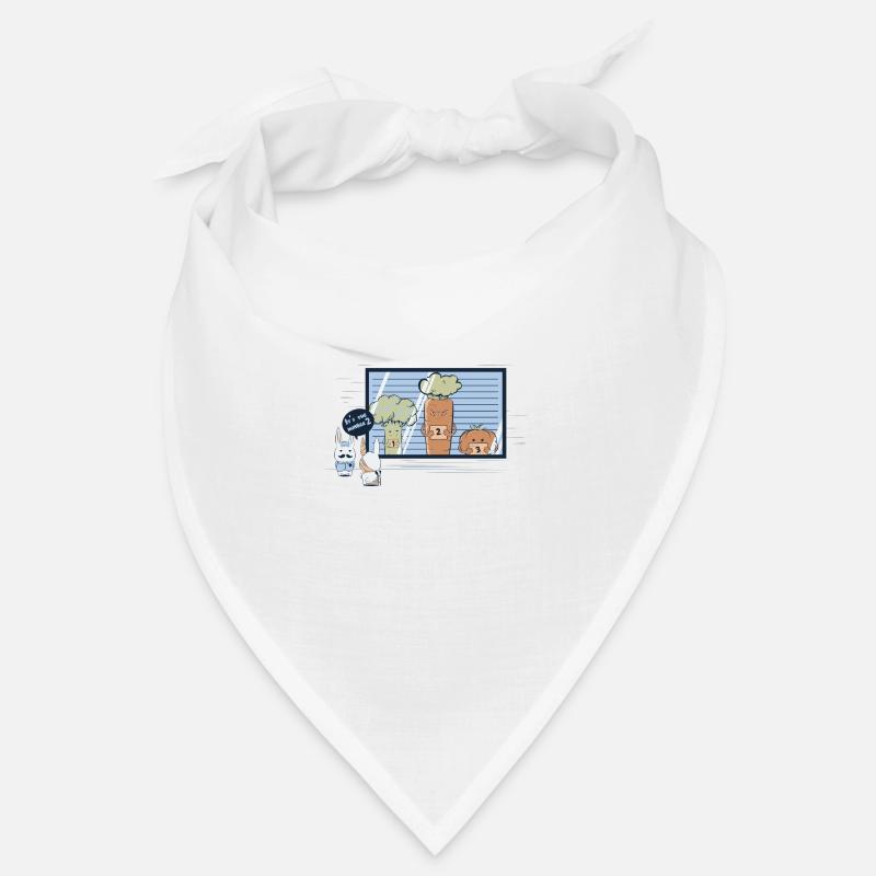 Vegetables Suspect - Bandana - blanc
