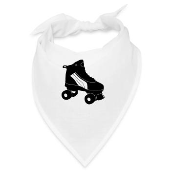 Rollschuh - Bandana - Weiß - Vorne