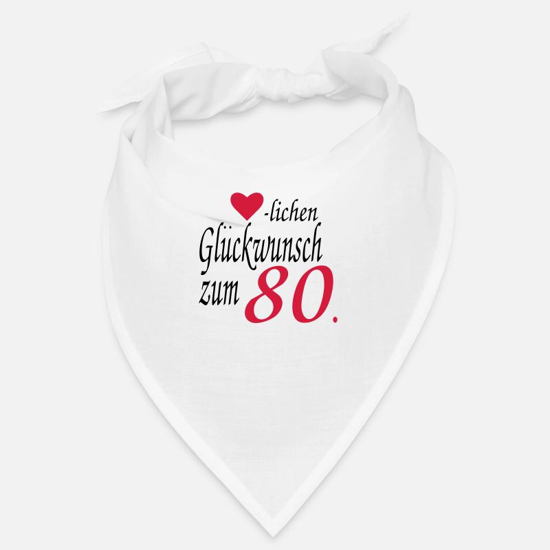 80e anniversaire Bandana