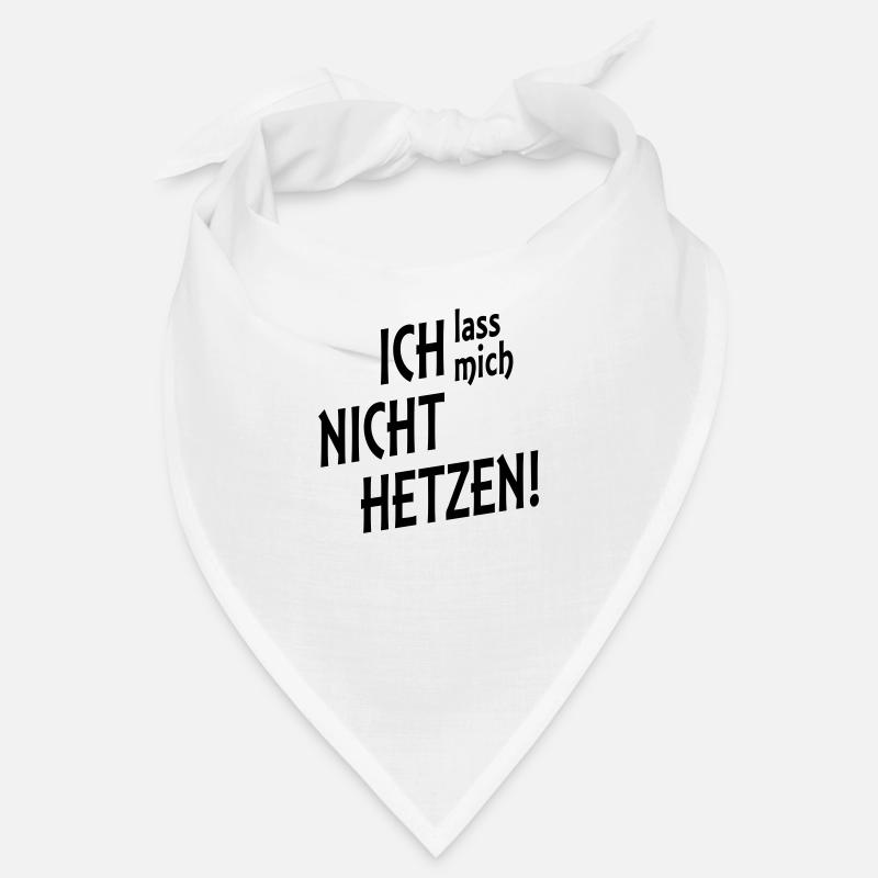 ne vous précipitez pas Bandana