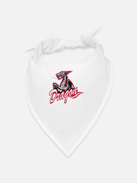 Dragon - Bandana - blanc