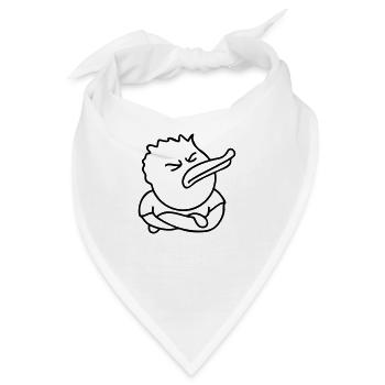 Offended Duck - Bandana - Weiß - Vorne