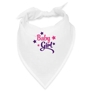 Mädchen - Bandana - Weiß - Vorne