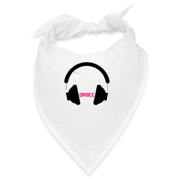 Dance - Bandana - Weiß - Vorne