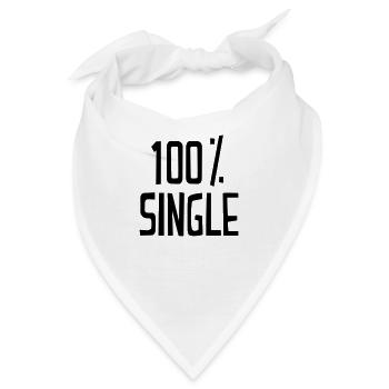 Single - Bandana - Weiß - Vorne