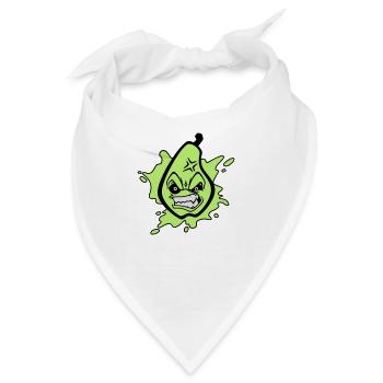Angry pear - Bandana - Weiß - Vorne