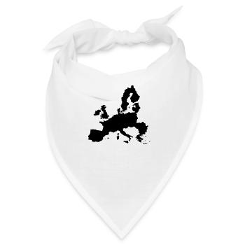 Karte von Europa Europa Europa - Bandana - Weiß - Vorne