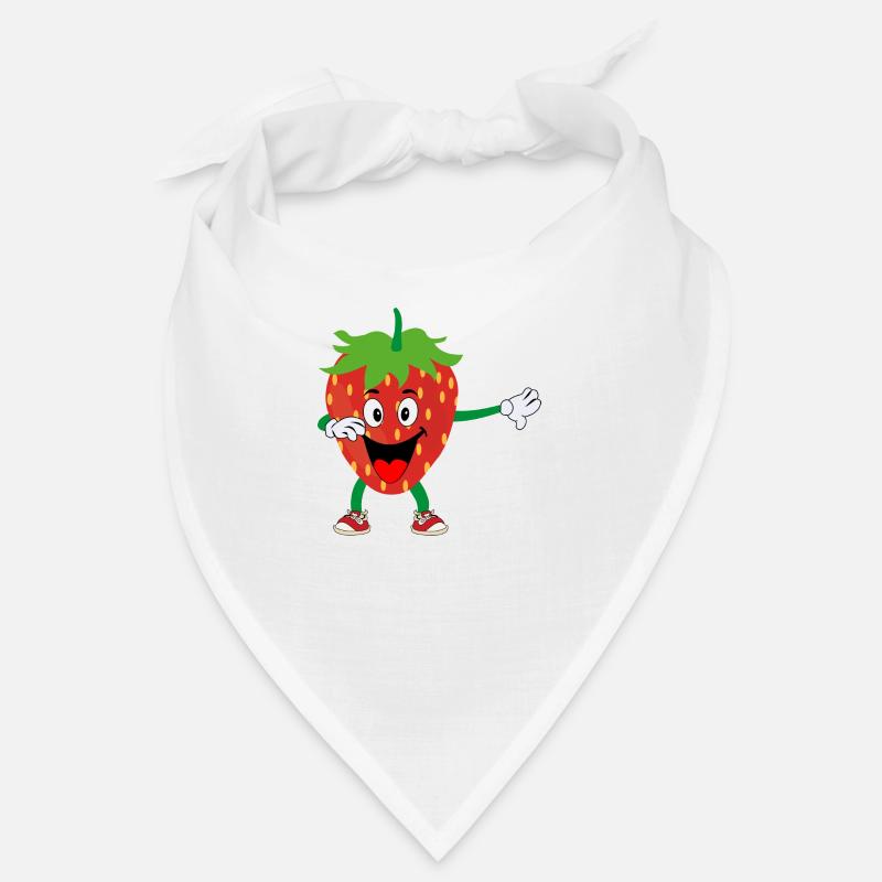 Erdbeere Dabbing Tanz Obst Bandana