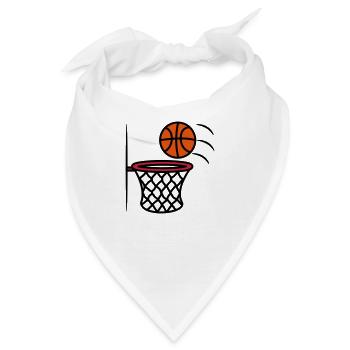 Basketball korb - Bandana - Weiß - Vorne