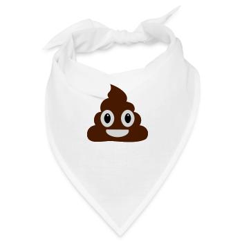 Shit - Bandana - Weiß - Vorne