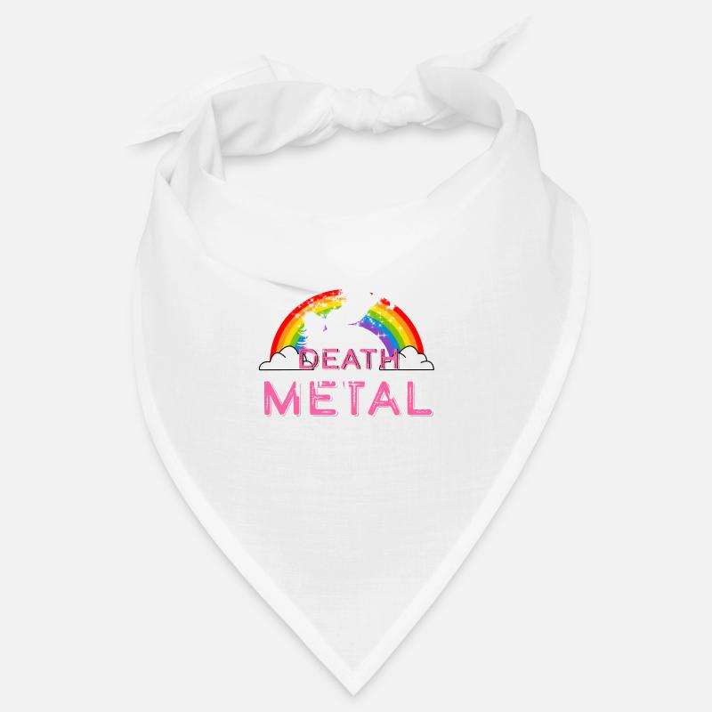 Death Metal Einhorn Musik Geschenkidee Bandana