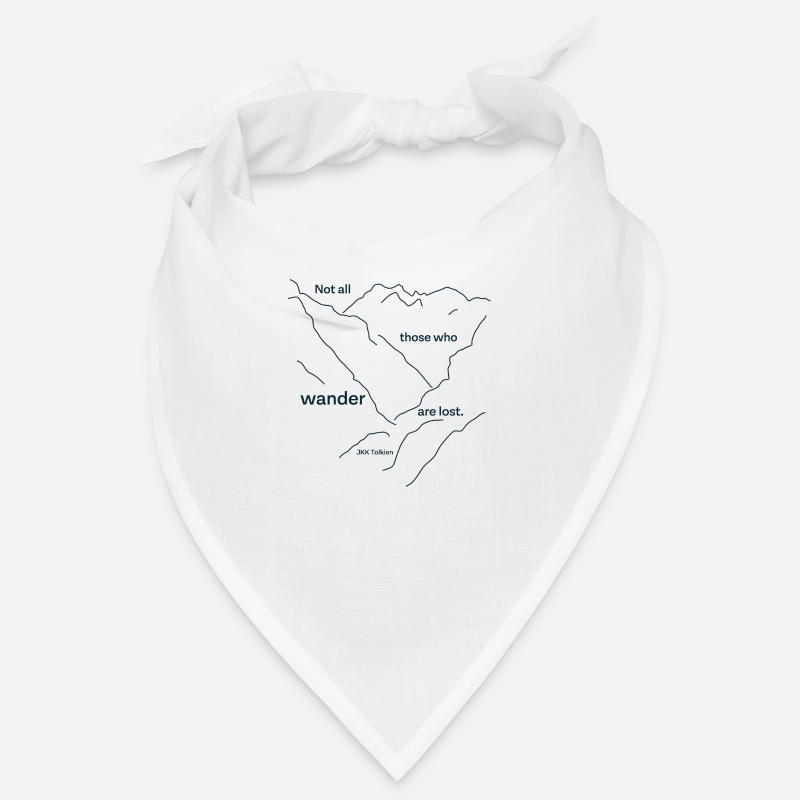Citer Tolkien - Bandana - blanc