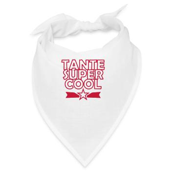 Onkel / Tante / Vetter / Cousin / Kusine - Bandana - Weiß - Vorne