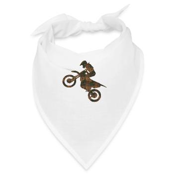 Rost Motocross - Bandana - Weiß - Vorne