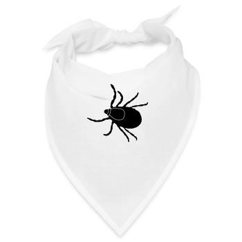 zecken am431 - Bandana - Weiß - Vorne