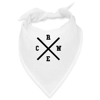 CREW x - Bandana - Weiß - Vorne