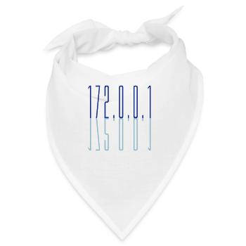 Blau 127 0 - Bandana - Weiß - Vorne
