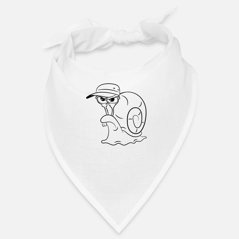 Escargot drôle mal Bandana