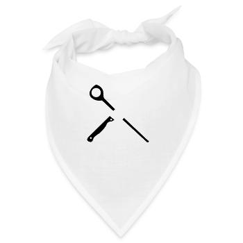koch besteck - Bandana - Weiß - Vorne