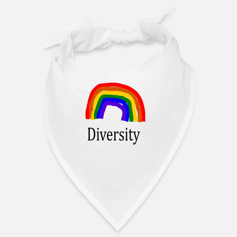 Rainbow diversity colorful creative Bandana