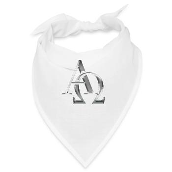 Cross-Christogramm - Bandana - Weiß - Vorne
