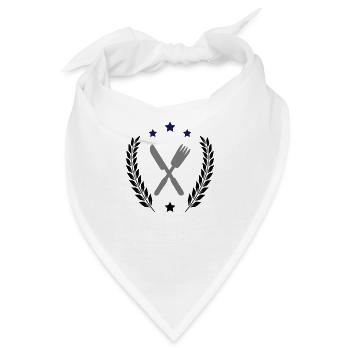 besteck - Bandana - Weiß - Vorne