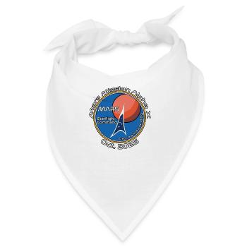 Mars Mission Alpha X - Bandana - Weiß - Vorne