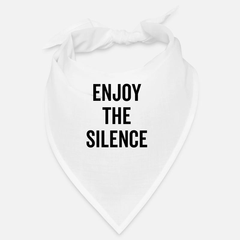 Écoute le silence Bandana