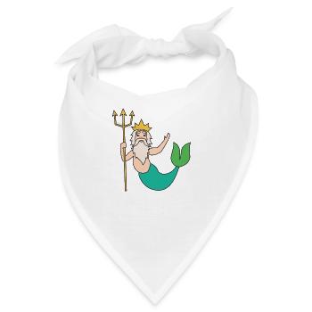 Neptun - Bandana - Weiß - Vorne