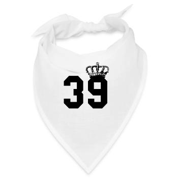 39 krone - Bandana - Weiß - Vorne