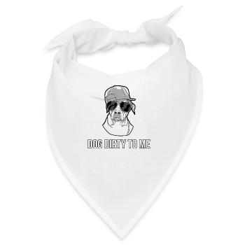 hund tier dogge welpe hunderasse hundeliebhaber - Bandana - Weiß - Vorne