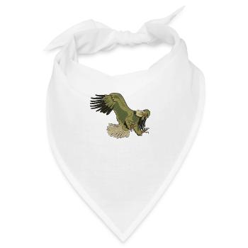 American Eagle Tarnfarben - Bandana - Weiß - Vorne