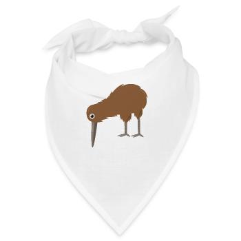 Kiwi - Bandana - Weiß - Vorne