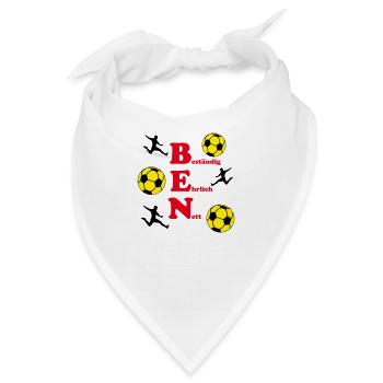 Ben - Bandana - Weiß - Vorne
