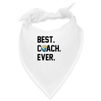 BESTER TRAINER VOLLEYBALL - Bandana - Weiß - Vorne