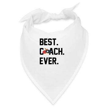 BESTER TRAINER PING PONG - Bandana - Weiß - Vorne