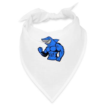 Strong Shark - Bandana - Weiß - Vorne