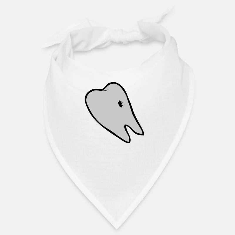 Caries hole tooth Bandana