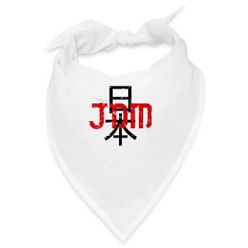 JDM Tuning Japan Nihon - Bandana - Weiß - Vorne
