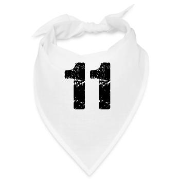11 - Bandana - Weiß - Vorne