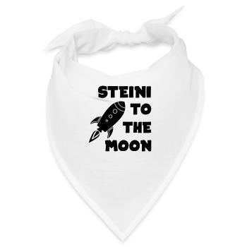 Steinhoff to the Moon - Bandana - Weiß - Vorne