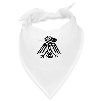 Maya Kultur, Lateinamerika - Bandana - Weiß - Vorne
