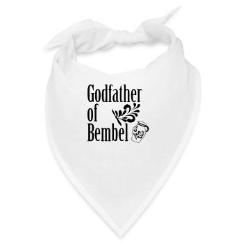 Godfather of Bembel #FrankfurtShirts - Bandana - Weiß - Vorne
