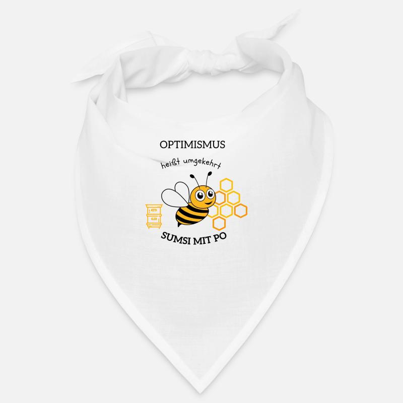 Optimisme Sumsi - Bandana - blanc