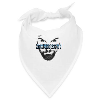 zammreissn bayrisch dialekt - Bandana - Weiß - Vorne