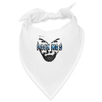 pack ma´s bayrisch dialekt - Bandana - Weiß - Vorne