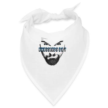 bressiads da bayrisch dialekt - Bandana - Weiß - Vorne