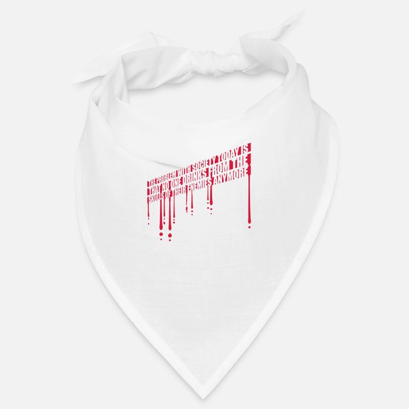 drinks from enemies skulls Bandana